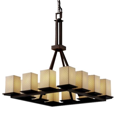 Limoges Montana 12 Light Chandelier by Justice Design Group - Starlight Lighting USA and Canada